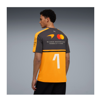 Mclaren Honda pánske tričko Lando Norris #1 official Teamline Replica F1 Team 2026