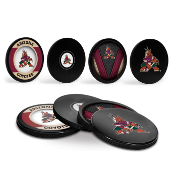 Arizona Coyotes puk Coaster Alternate Logo