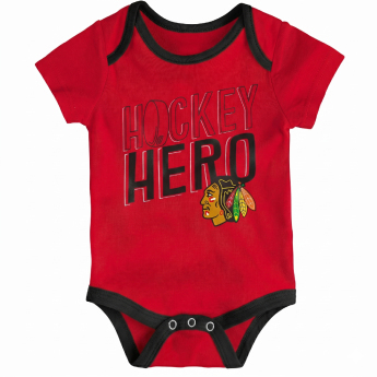 Chicago Blackhawks detské body 3 pcs Triple Clappers Creeper