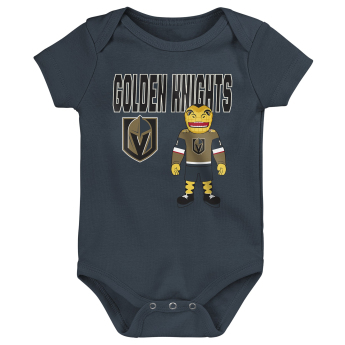 Vegas Golden Knights detské body Littlest Player 3Pk Creeper Se1