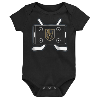 Vegas Golden Knights detské body Littlest Player 3Pk Creeper Se1
