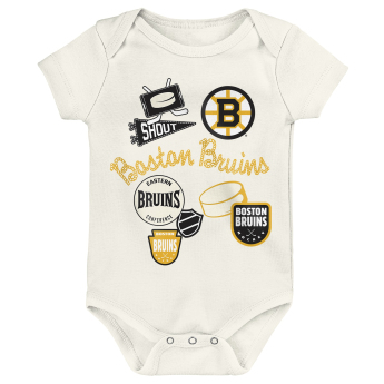 Boston Bruins detské body Littlest Player 3Pk Creeper Se