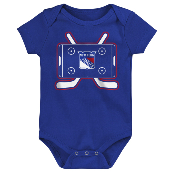New York Rangers detské body Littlest Player 3Pk Creeper Se