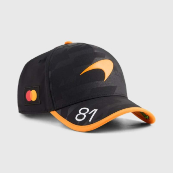 Mclaren Honda čiapka baseballová šiltovka Oscar Piastri #81 Miami GP F1 Team 2026