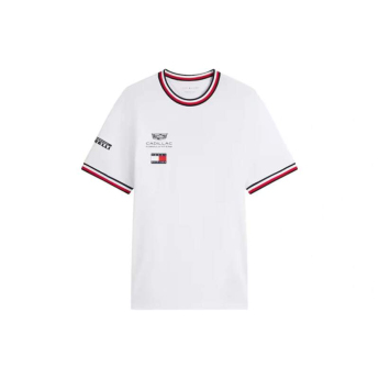 Cadillac F1 pánske tričko official Teamline Replica white F1 Team 2026
