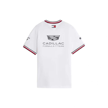 Cadillac F1 pánske tričko Valtteri Bottas #77 official Teamline Replica white F1 Team 2026