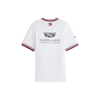 Cadillac F1 dámske tričko official Teamline Replica white F1 Team 2026