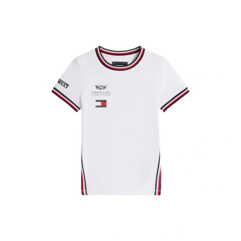 Cadillac F1 detské tričko official Teamline Replica white F1 Team 2026