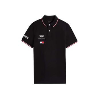 Cadillac F1 polokošeľa official Teamline Replica black F1 Team 2026