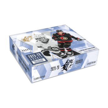 NHL boxy hokejové karty NHL 2025-26 Upper Deck SPx Hockey Hobby Box