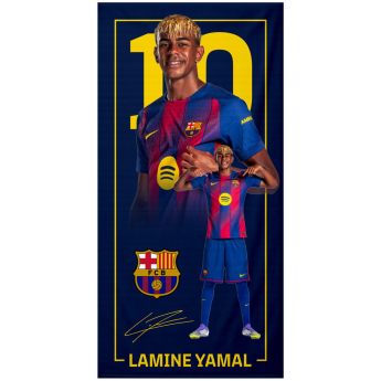 FC Barcelona osuška Lamine Yamal navy