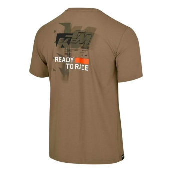 Red Bull KTM pánske tričko logo adventure brown 2026