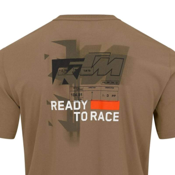 Red Bull KTM pánske tričko logo adventure brown 2026
