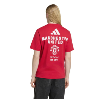 Manchester United pánske tričko Seasonal red