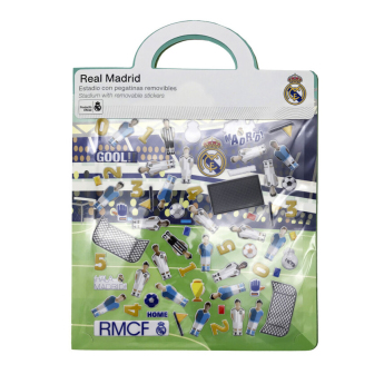 Real Madrid samolepky Stadium book