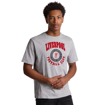 FC Liverpool pánske tričko Collegiate grey