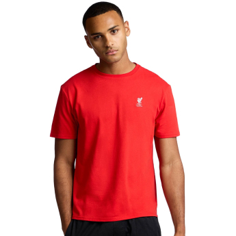 FC Liverpool pánske tričko Embroidered red