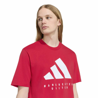 Manchester United pánske tričko Graphic red