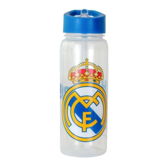 Real Madrid fľaša na pitie Transparente