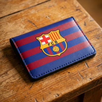 FC Barcelona puzdro na karty Stripe