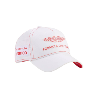 Aston Martin čiapka baseballová šiltovka Lance Stroll Canada GP white F1 Team 2026