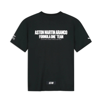 Aston Martin pánske tričko Lance Stroll Canada GP black F1 Team 2026