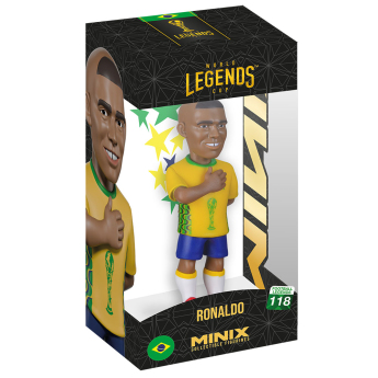 Futbalová reprezentácia figúrka MINIX Legends Brazil Ronaldo