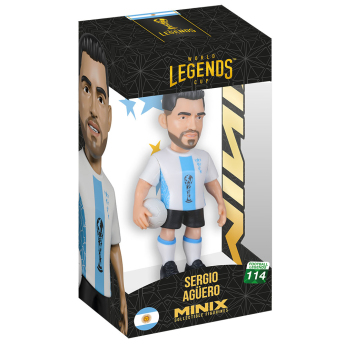 Futbalová reprezentácia figúrka MINIX Legends Argentina Agüero