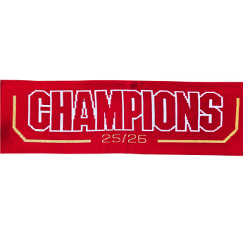 FC Arsenal zimný šál Gold Premier League Champions 25/26
