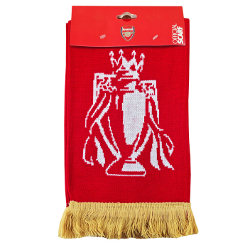 FC Arsenal zimný šál Gold Premier League Champions 25/26