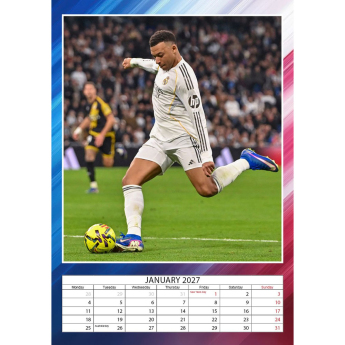 Kylian Mbappé kalendár 2027