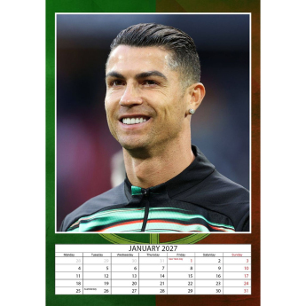 Cristiano Ronaldo kalendár 2027