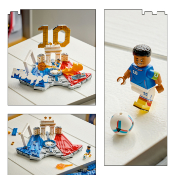 Kylian Mbappé stavebnice Editions 43013
