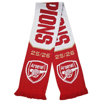 FC Arsenal zimný šál Champions 25/26