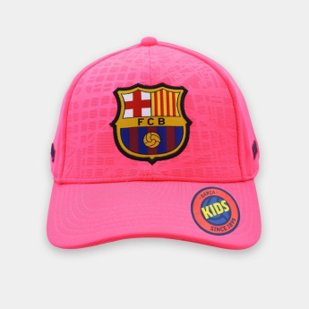 FC Barcelona detská čiapka baseballová šiltovka Barca fucsia