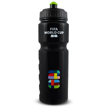 MS 2026 (World Cup) fľaša na pitie Plastic black