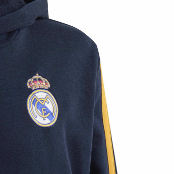 Real Madrid detská mikina s kapucňou Hoody navy