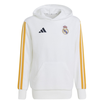 Real Madrid detská mikina s kapucňou Hoody white