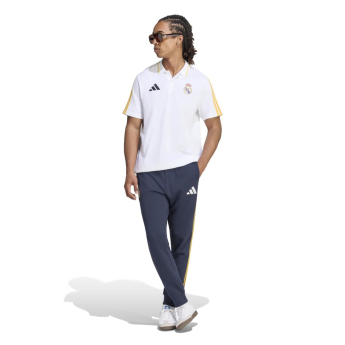 Real Madrid polokošeľa DNA white gold