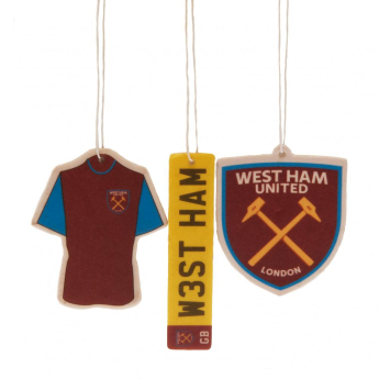 West Ham United osviežovač vzduchu 3pk Air Freshener
