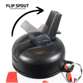 FC Arsenal fľaša na pitie Collapsible Football Drinks Bottle