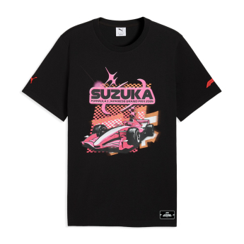Formule 1 pánske tričko Japan GP black 2026