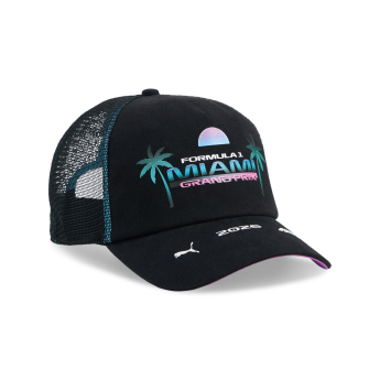 Formule 1 čiapka baseballová šiltovka Miami GP black 2026