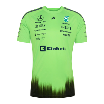 Mercedes AMG Petronas pánske tričko Set Up green F1 Team 2026