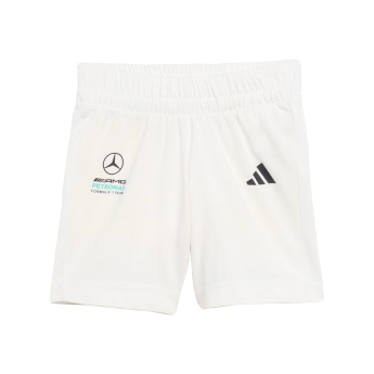 Mercedes AMG Petronas detský set DNA Shortsleeve white F1 Team 2026