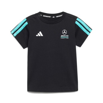 Mercedes AMG Petronas detský set DNA Shortsleeve black F1 Team 2026