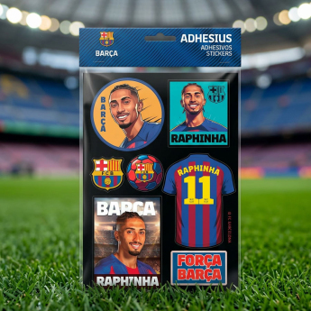 FC Barcelona samolepky Raphinha
