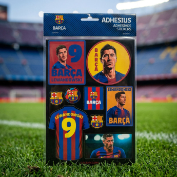 FC Barcelona samolepky Lewandowski