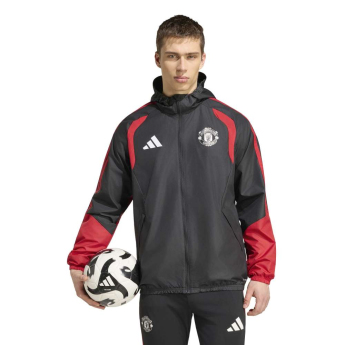 Manchester United pánska bunda s kapucňou allweather black