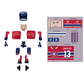 Montreal Canadiens figúrka Cole Caufield #13 NHL Construct